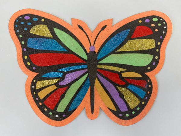 Mosaic Butterfly Sand Art Pictures